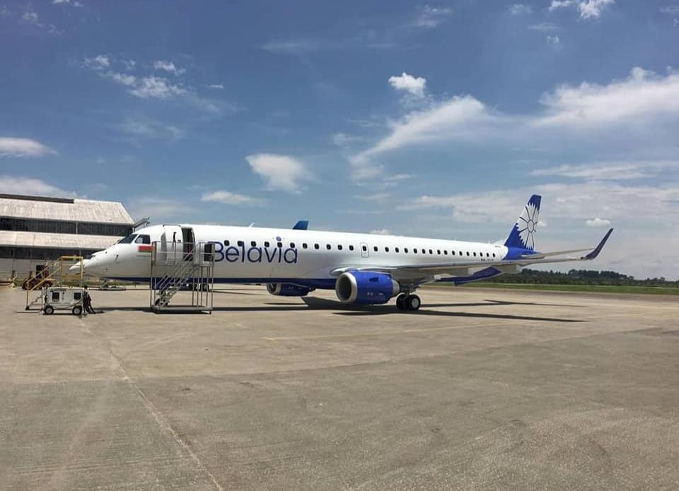 Флот авиакомпании «Белавиа» пополнился еще одним новым самолетом Embraer-195