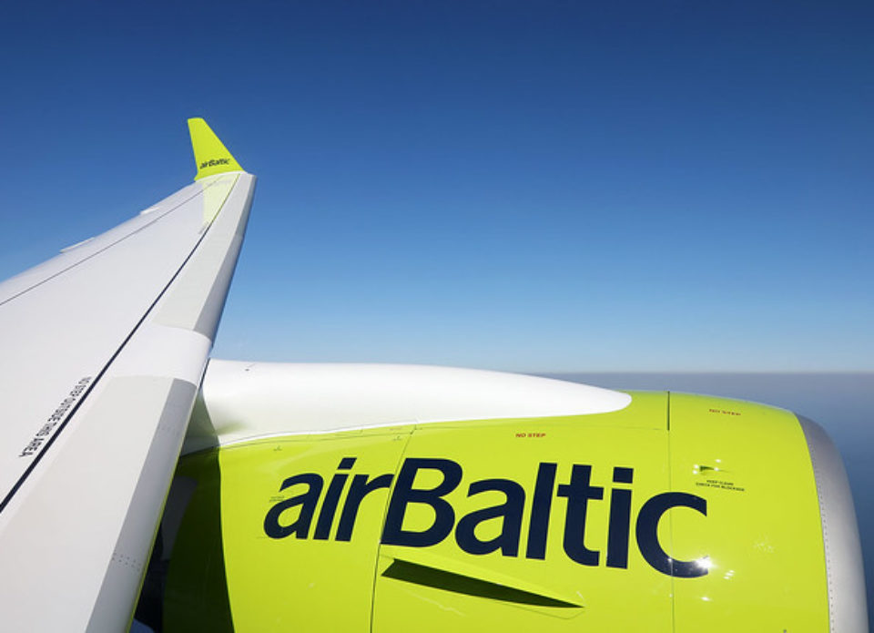 Авиакомпания airBaltic продолжает пополнять карту полетов