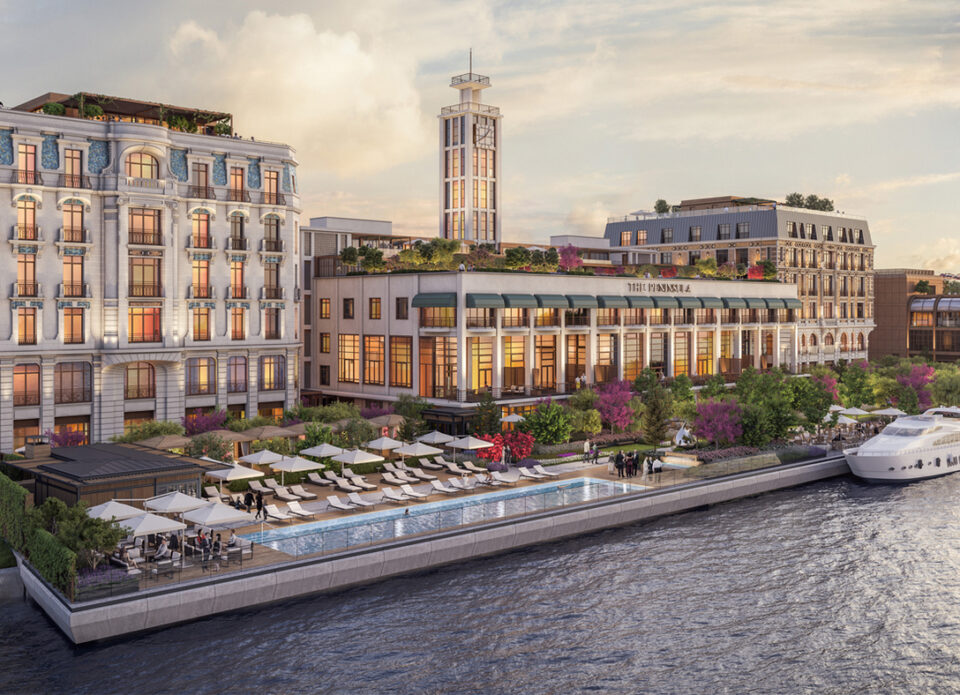 В феврале 2023 года в Стамбуле откроется роскошный отель The Peninsula Istanbul 5*