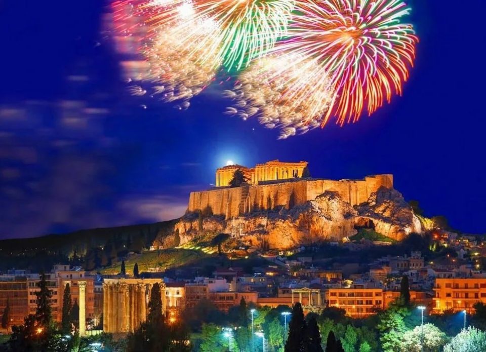 Новый год в Афинах!