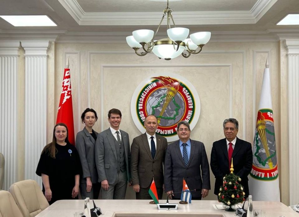 В Минске обсудили белорусско-кубинское сотрудничество в сфере туризма
