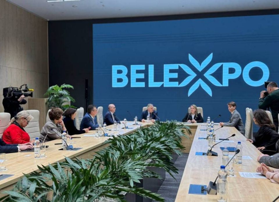 В «БелЭкспо» прошла презентация «Беларусь деловая» для представителей Российского союза выставок и ярмарок