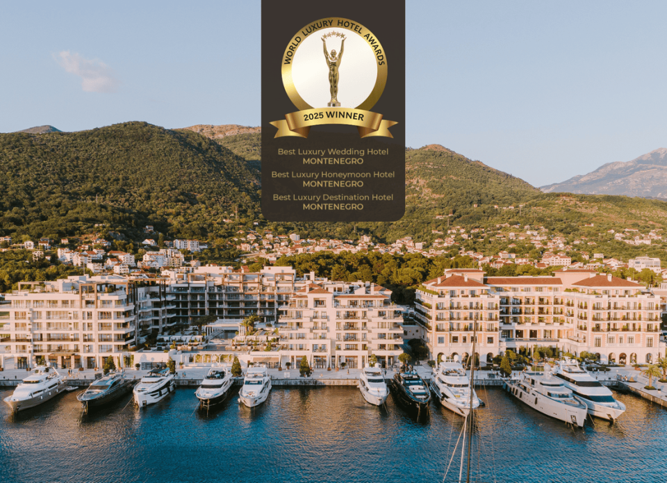 Regent Porto Montenegro 5* получил 3 награды World Luxury Awards и один ключ Michelin