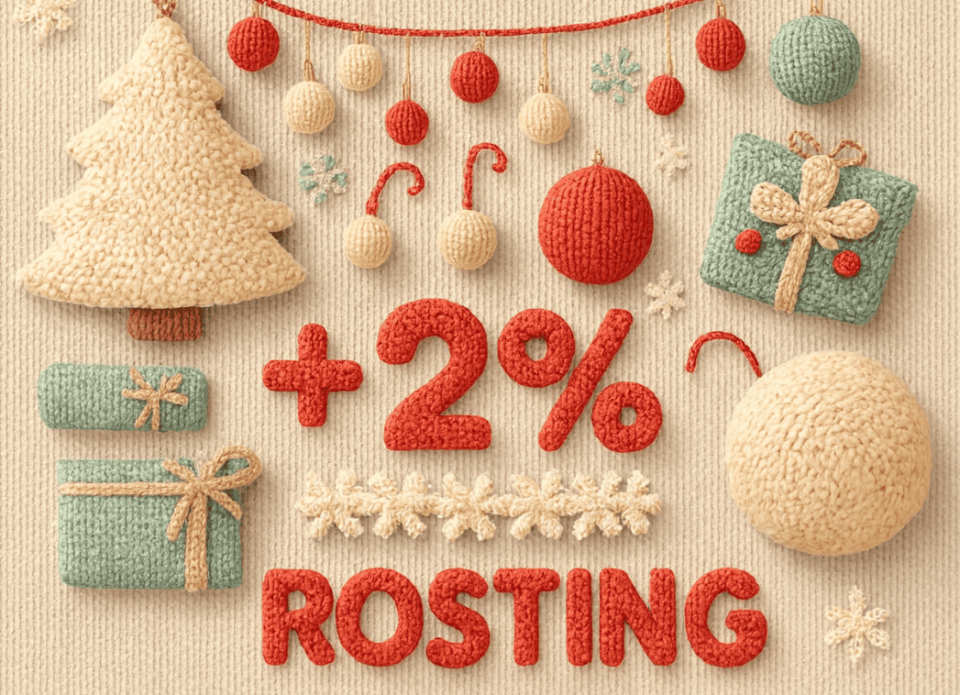 Финальная акция 2025 года: +2% к стандартной комиссии на все направления туроператора «РОСТИНГ»!