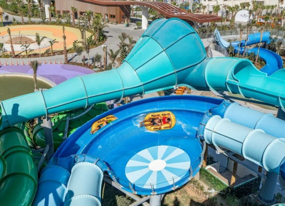 В отеле Rixos Radamis в Шарм-эль-Шейхе открылся аквапарк Aquamania Jungle Park