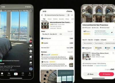 Новый сервис TikTok GO позволяет резервировать туристические услуги