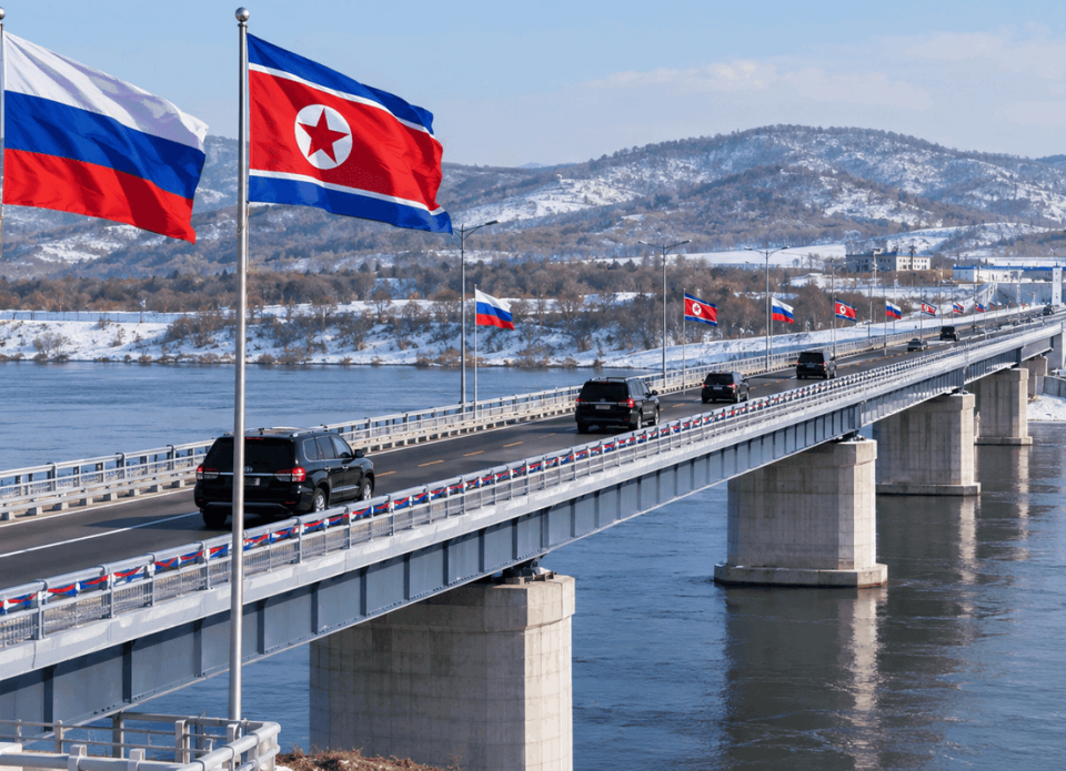 Россия и КНДР открыли автомобильный мост: ожидается рост турпотока