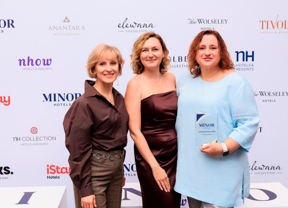 Воркшоп Minor Hotels в Москве: главные тренды отельной индустрии и заслуженная награда белорусского турбизнеса